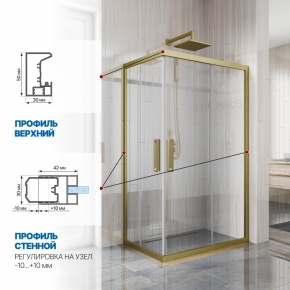 Инфографика 3 KÜBELE DE019RC бронзовый стекло бесцветное