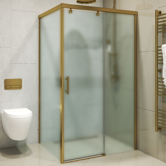 SLIDE SQUARE GK-863A бронзовый стекло матовое