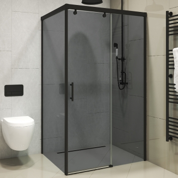 SLIDE SQUARE GK-863A черный матовый стекло графитовое