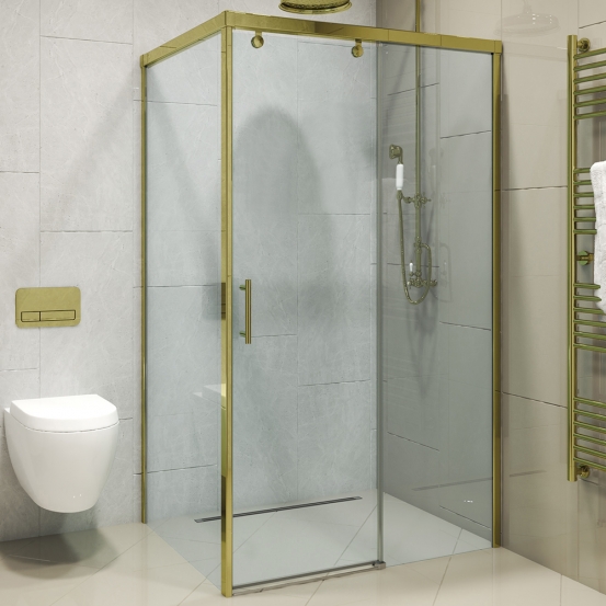 SLIDE SQUARE GK-863A золотой металлик стекло выбеленное