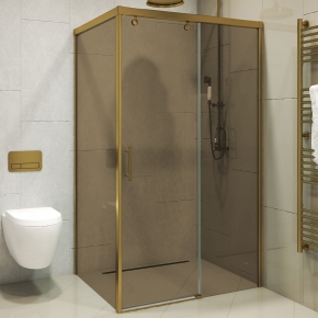 SLIDE SQUARE GK-863A бронзовый стекло бронзовое