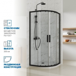 Инфографика 1 KÜBELE DE018R черный матовый стекло бесцветное