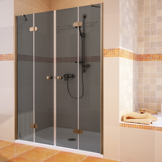 LUX DOOR GK-104 бронзовый стекло графитовое