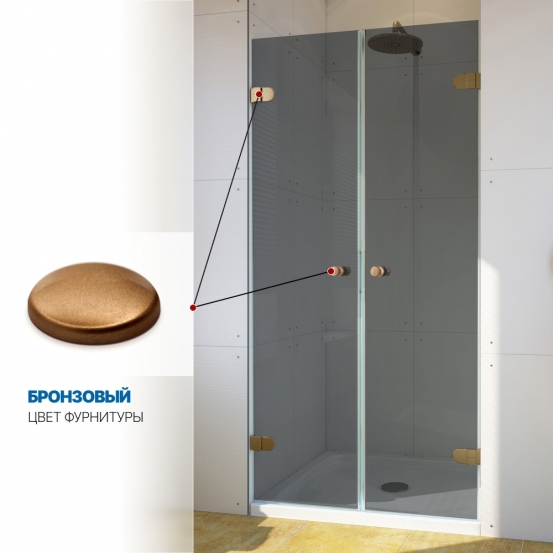 Инфографика 4 LUX DOOR GK-002 бронзовый стекло графитовое толщина 0_6