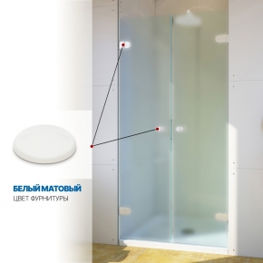 Инфографика 4 LUX DOOR GK-002 белый матовый стекло матовое толщина 0_8