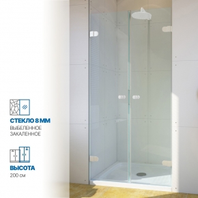 Инфографика 1 LUX DOOR GK-002 белый матовый стекло выбеленное толщина 0_8