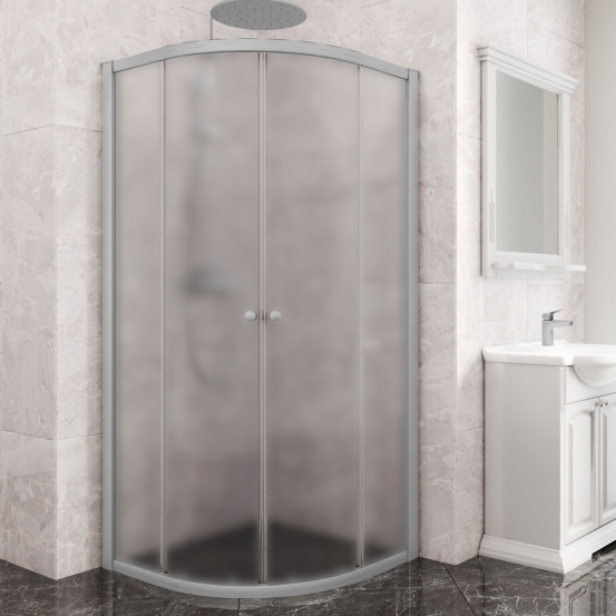 GUWER GK-664R хром матовый стекло матовое