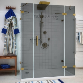 Душевой уголок LUX RECTAN GK-005A-CH02