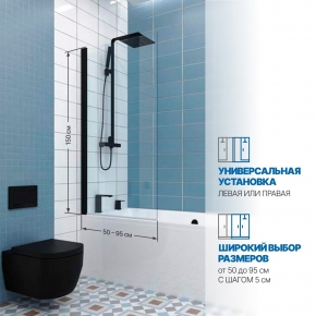 Инфографика 2 KÜBELE DE020P601 черный матовый стекло бесцветное