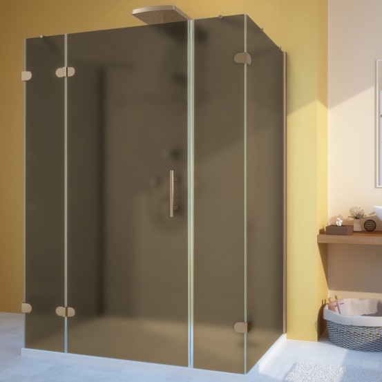 LUX RECTAN GK-105A-CH02 бронзовый стекло бронзовое матовое левое открывание двери