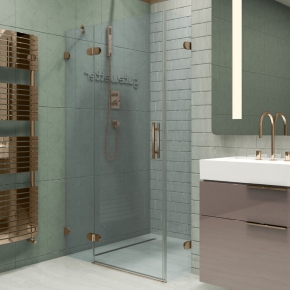Душевой уголок LUX SQUARE GK-003GC-2522-CH02