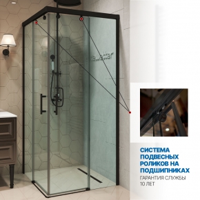 Инфографика 3 SLIDE RECTAN GK-864 черный матовый стекло бесцветное
