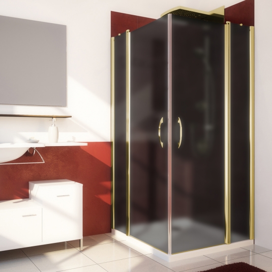 LUX SQUARE GK-604-CH02 золотой металлик стекло графитовое матовое