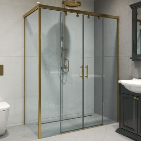 SLIDE RECTAN GK-865 бронзовый стекло выбеленное