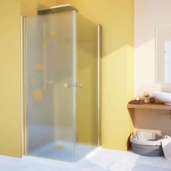 LUX SQUARE GK-602 золотой металлик стекло матовое