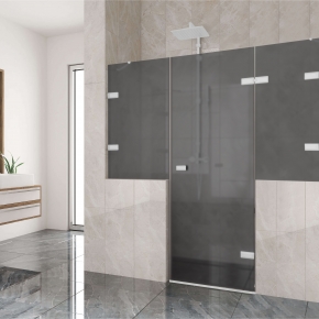 TREND DOOR GK-863-50 белый матовый стекло графитовое матовое