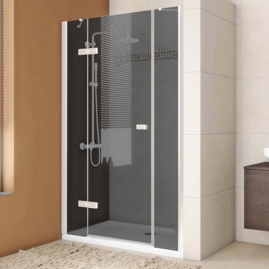 TREND DOOR GK-863P белый матовый стекло графитовое