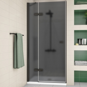 TREND DOOR GK-862AP черный матовый стекло графитовое матовое