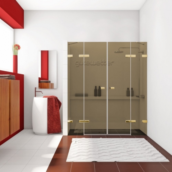 TREND DOOR GK-864 золотой металлик стекло бронзовое