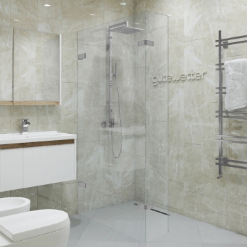GLASS LINE GK-882BN хром матовый стекло выбеленное