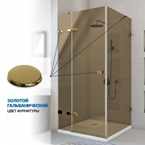 Инфографика 4 TREND SQUARE GK-863 золотой гальванический стекло бронзовое толщина 6_6