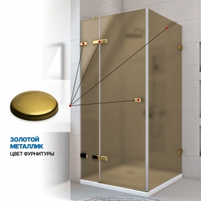 Инфографика 4 TREND SQUARE GK-863 золотой металлик стекло бронзовое матовое толщина 8_6