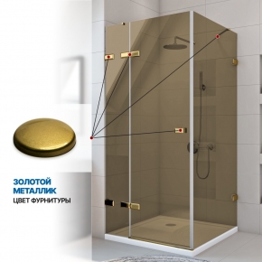 Инфографика 4 TREND SQUARE GK-863 золотой металлик стекло бронзовое толщина 8_8