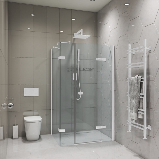 TREND RECTAN GK-864B1P белый матовый стекло выбеленное