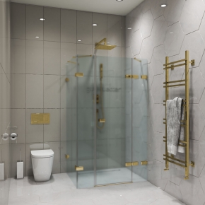 TREND RECTAN GK-864B1 золотой металлик стекло матовое