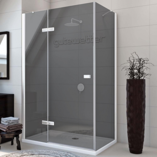 TREND RECTAN GK-863P белый матовый стекло графитовое