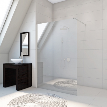 WALK-IN P006STB хром блестящий стекло выбеленное