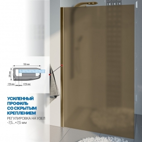 Инфографика 3 LUX DOOR GK-601N бронзовый стекло бронзовое матовое