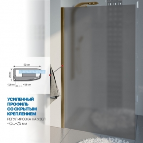 Инфографика 3 LUX DOOR GK-601N бронзовый стекло графитовое матовое