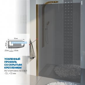 Инфографика 3 LUX DOOR GK-601N бронзовый стекло графитовое