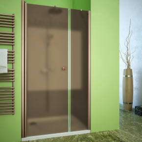 LUX DOOR GK-602B бронзовый стекло бронзовое матовое