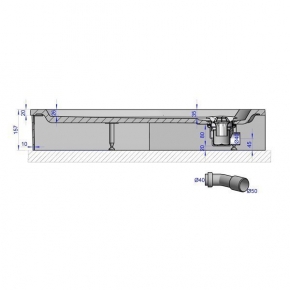 GW Deluxe 90x90x16 P-Grey #9