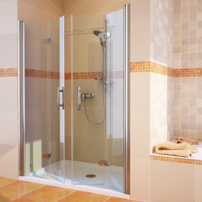 Дверь в душевую нишу LUX DOOR GK-104A-CH02