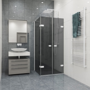 TREND RECTAN GK-863KP белый матовый стекло графитовое матовое