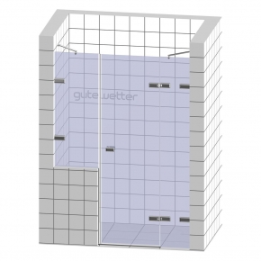 Дверь в душевую нишу TREND DOOR GK-863BL