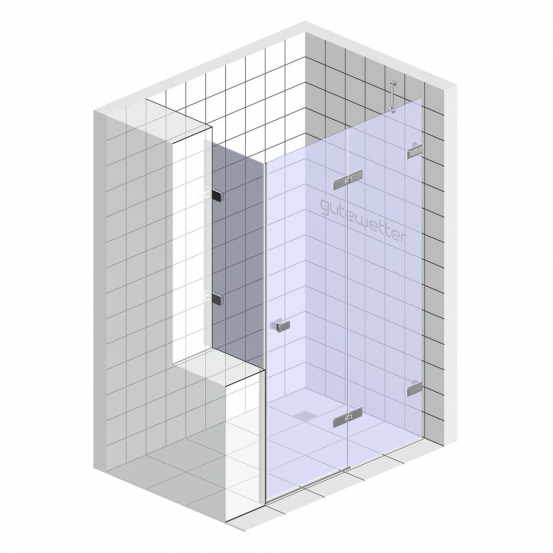 Душевой уголок TREND SQUARE GK-863V-2722