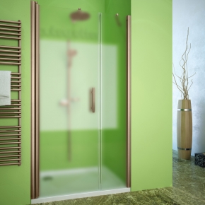 LUX DOOR GK-602B-CH02 бронзовый стекло матовое