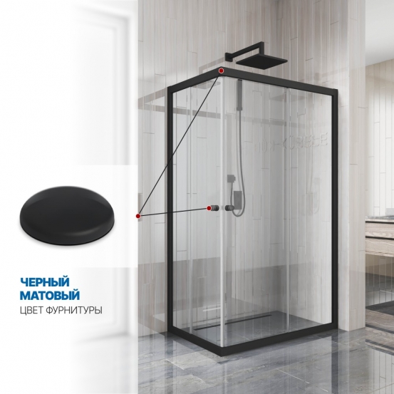 Инфографика 4 KÜBELE DE019RC-CH07 черный матовый стекло бесцветное