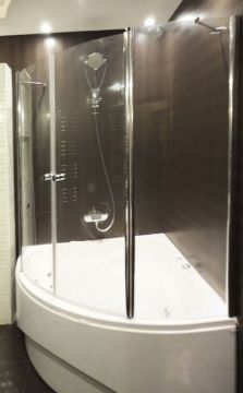 Шторка на ванну LUX PART GV-604R